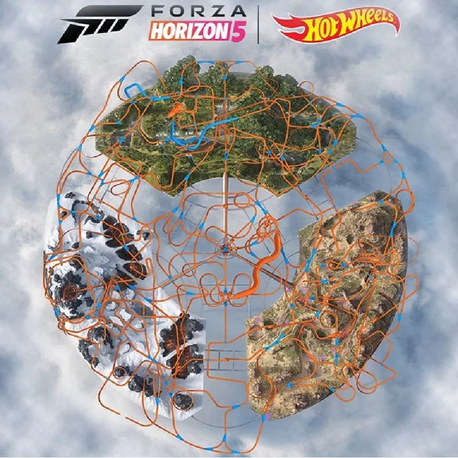 Forza Horizon Hot Wheels Dlc Map Overview The Loadout My Xxx Hot Girl 