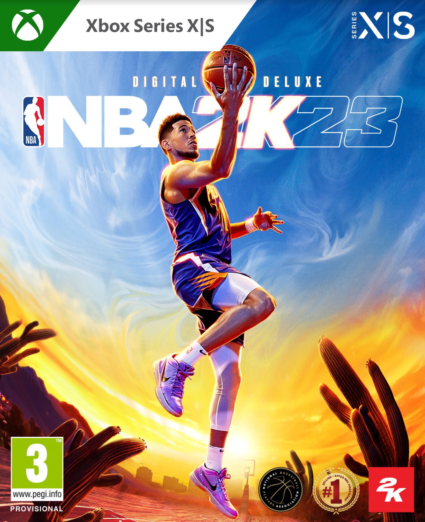 Devin Booker's NBA 2K23 Cover : r/NBA2k