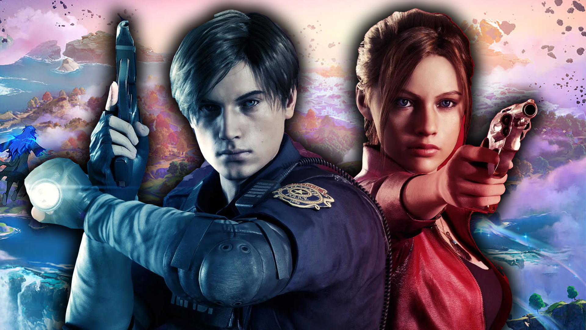 Fortnite: Leon e Claire, de Resident Evil 2, são as novas skins do