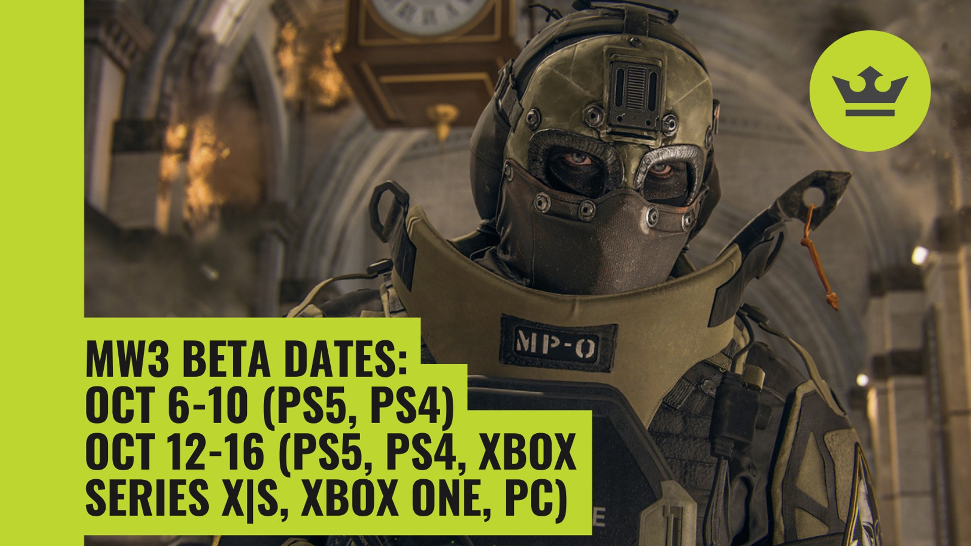Call of Duty MW3 beta dates, platforms, how to access