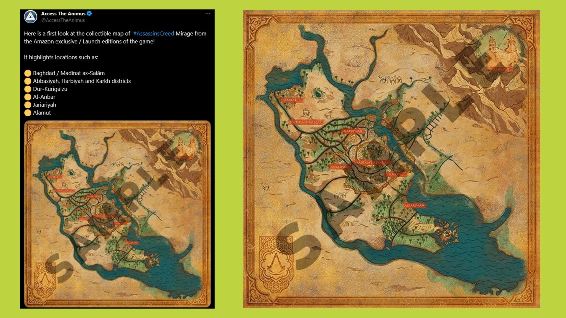 Assassin's Creed Valhalla Map - World Size and Locations