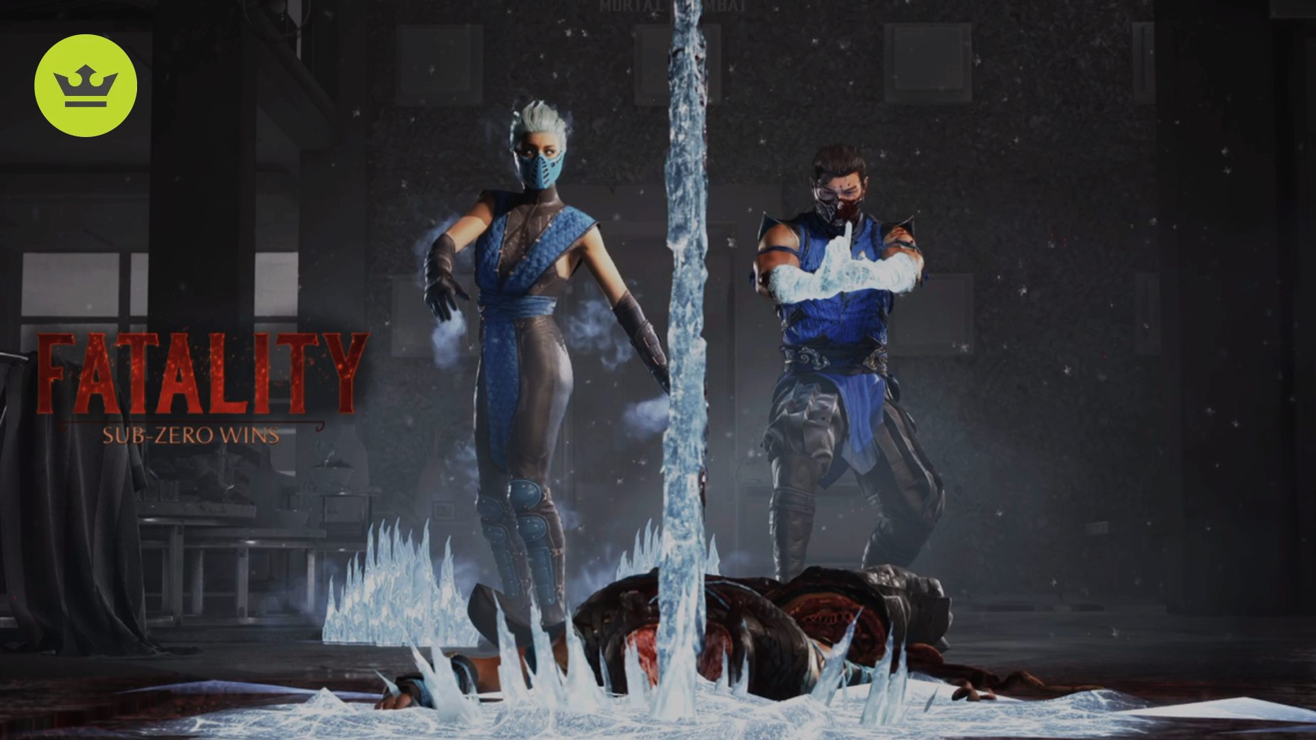 Mortal Kombat: Onslaught - Fatality: Sub-Zero vs. Goro at Shokan