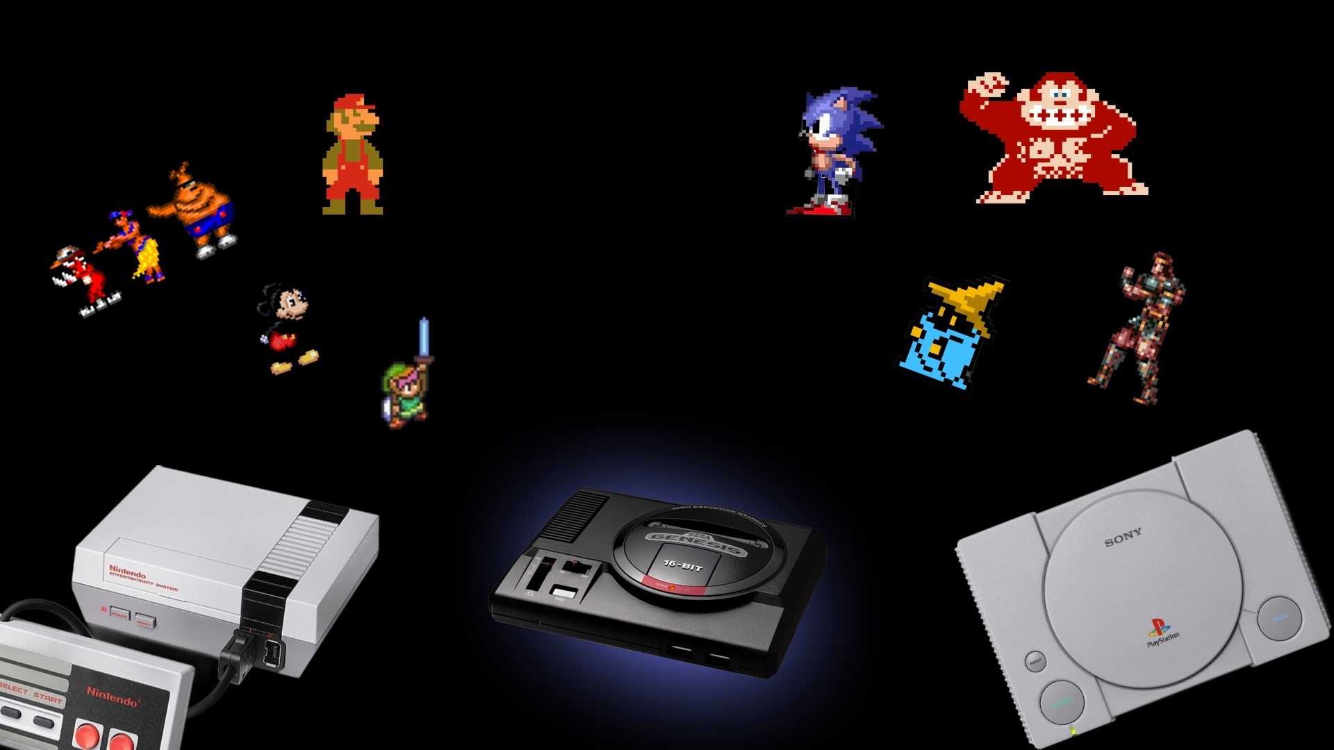 Super Mario World, Donkey Kong, Super Smash Bros, Street Fighter 2 and more retro  games