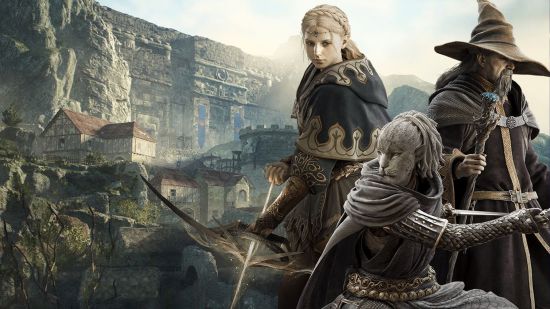 Best PS5 RPG games: An image of different Pawns in Dragon's Dogma 2.