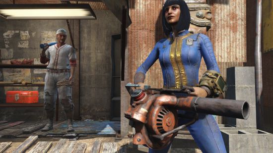 Best Xbox rpg games: An image of a Vault Dweller in Fallout 4.