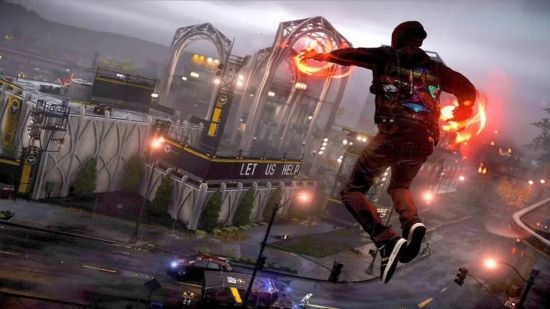 Best PS4 Games: An image of Delsin in inFamous Second Son.