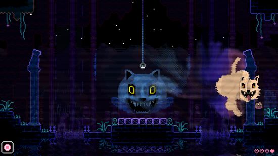 Best PS5 games: spooky cats in Animal Well