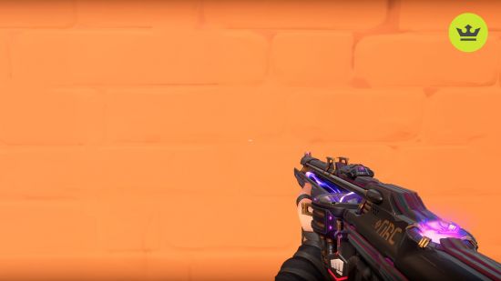 Best Valorant crosshair codes: a crosshair that looks like a piece of candy