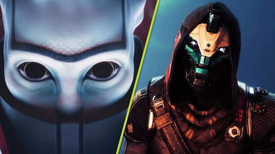 Destiny 2 The Final Shape leaks: The Witness next to the robotic Cayde