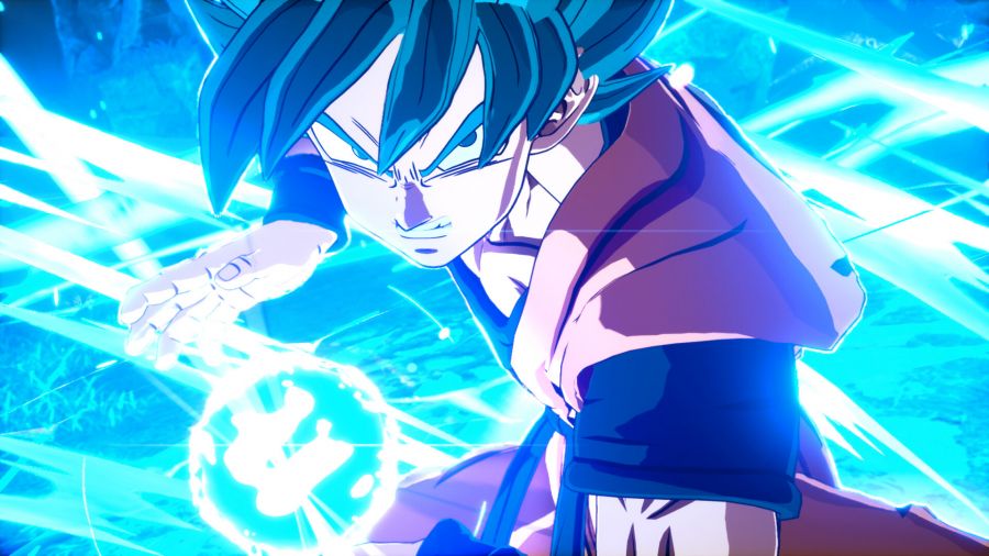 Dragon Ball: Sparking! Zero: Goku charging up a Kamehameha