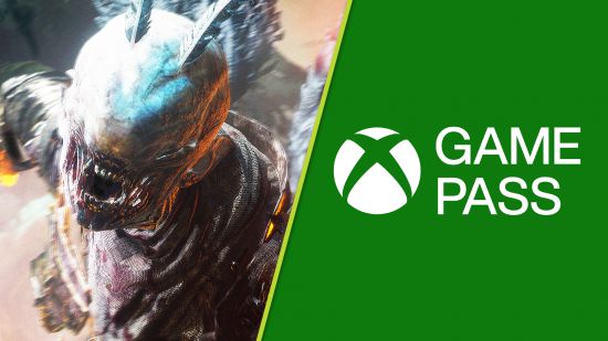 Lords of the Fallen update Clash of Champions Xbox Game Pass: a skeletal beastie next to the Game Pass logo