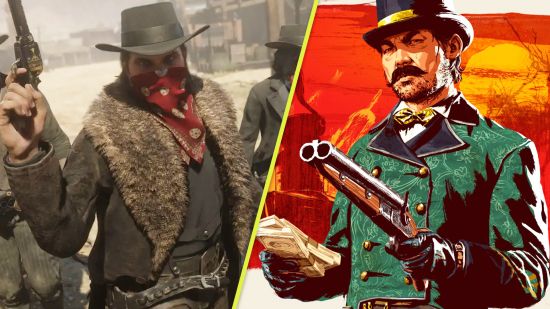 Red Dead Online: An image of a posse in Red Dead Online in Red Dead Redemption 2.