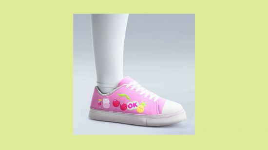 The Finals community event: An image of the new pink shoes in The Finals' community event.