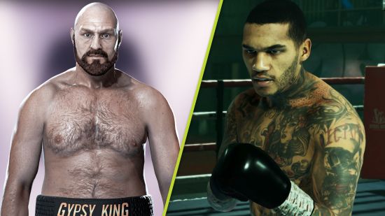 Undisputed console release date: An image of Tyson Fury in Undisputed
