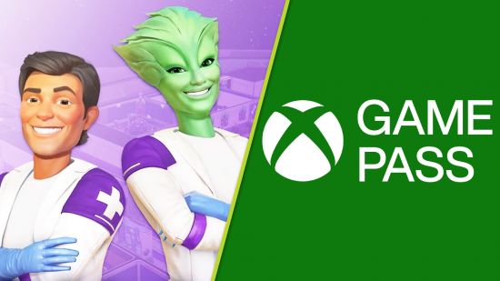 Xbox Game Pass Hauntii Galacticare: An image of two doctors smiling in Galcticare.