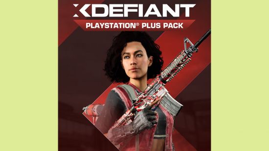 XDefiant PlayStation Plus Pack: An image of the Iselda skin for the Libertads faction in XDefiant.