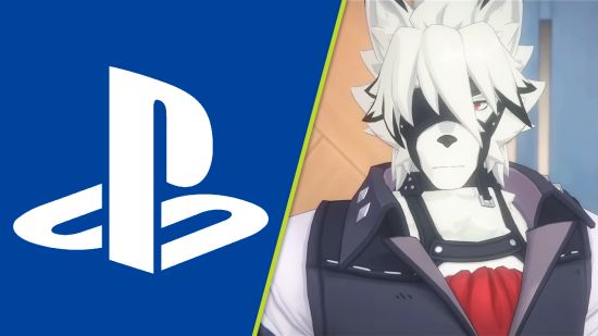 Zenless Zone Zero PS5 launch date July: a wolf man next to the PS5 logo
