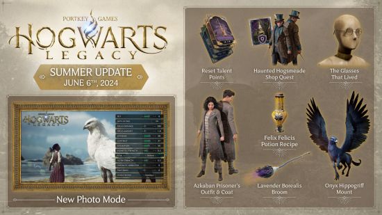 Hogwarts Legacy Summer Update: An image of the new DLC for Hogwarts Legacy in the Summer Update.