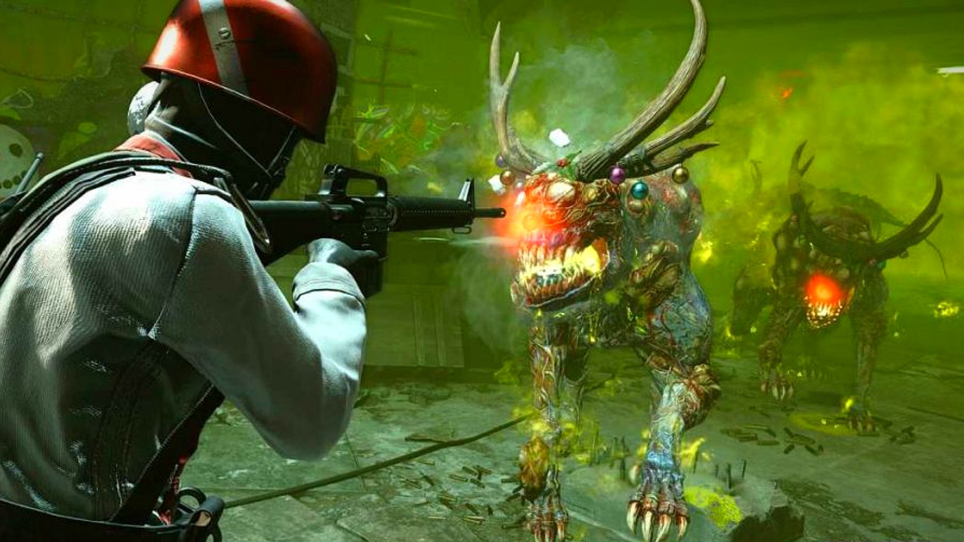 You can pet the Plaguehound in Black Ops Cold War Zombies 