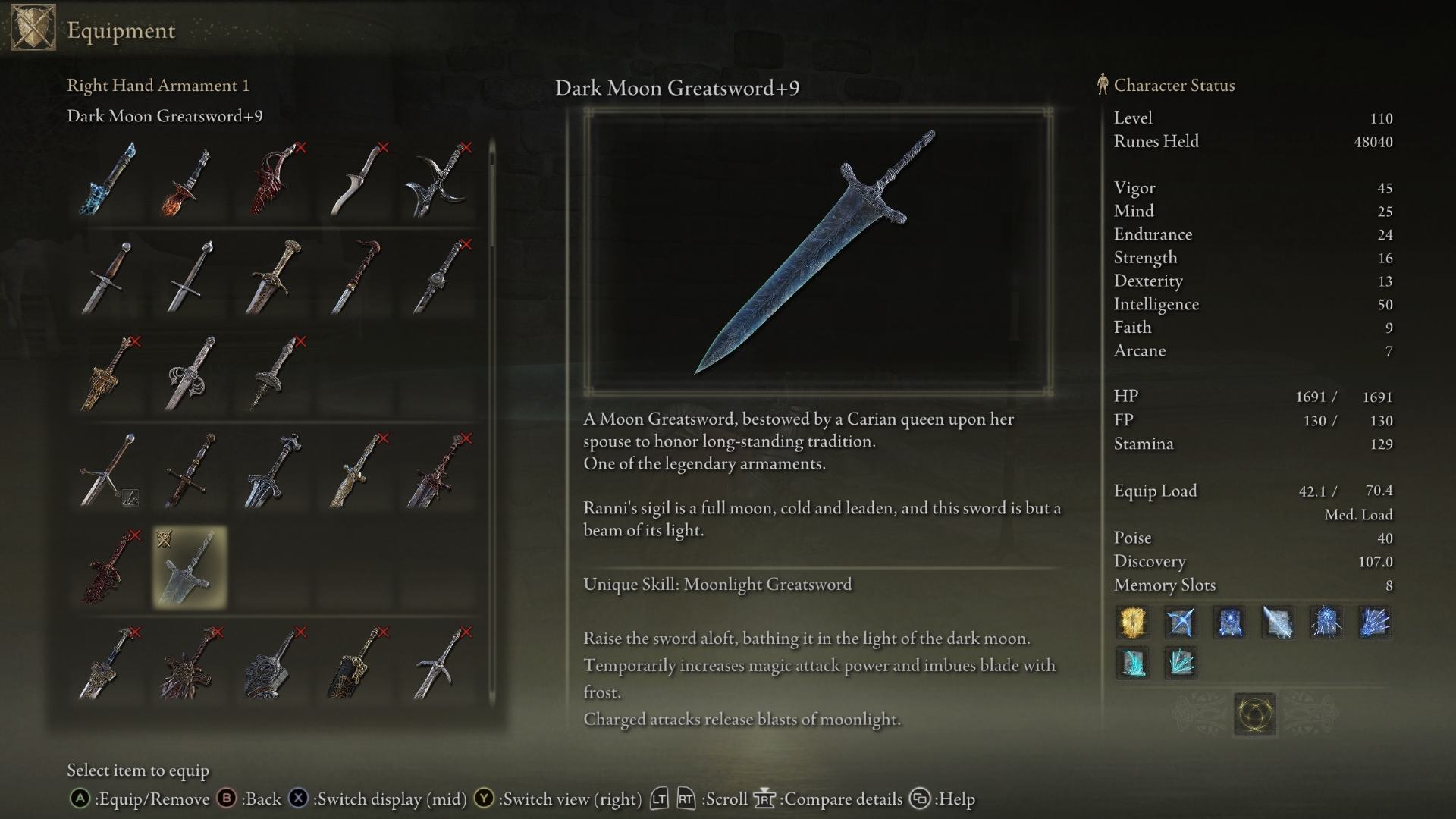 Dark Souls 1 PvE Weapons Tier List 